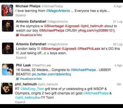 Micheael Phelps twitter