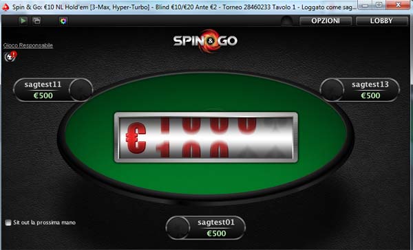 Pokerstars Spin and Go