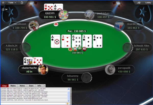 Pokerstars nuova versione 7