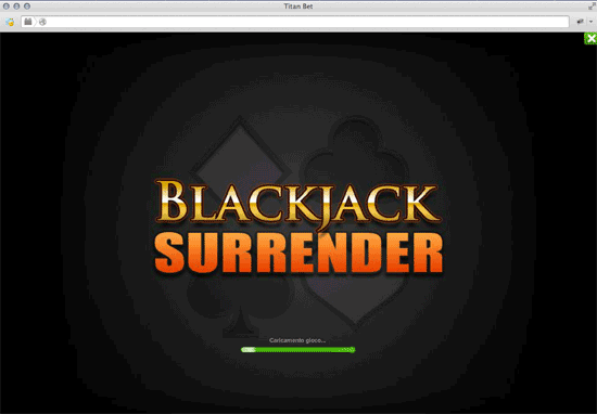 blackjack surrender su Titanbet Casino