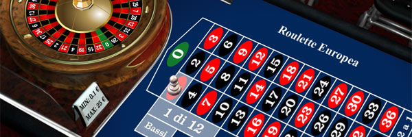 Roulette online sui casino italiani versione europea